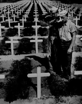 WWII Cemetery crosses 1 smaller.bmp